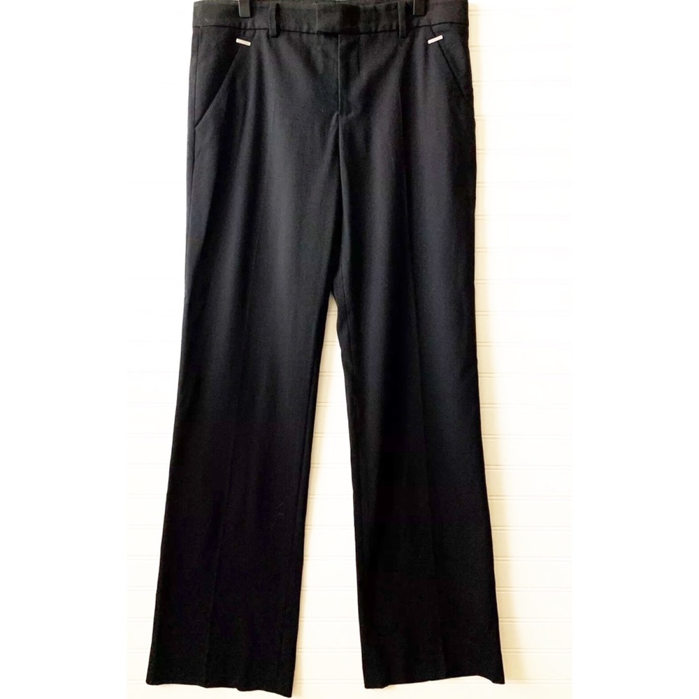Helmut Lang Women's Black Trouser Pants Size 6